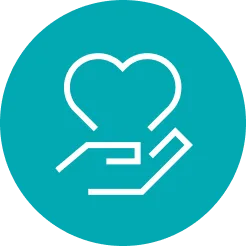 hang holding a heart